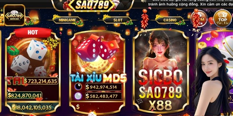 App Sao789 có nhiều điểm khác biệt so với cổng game khác