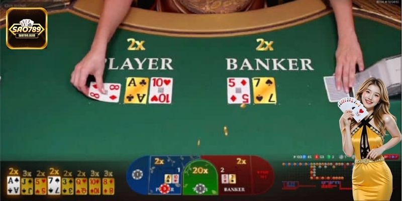 Cách tính điểm của game Baccarat Sao789 cực dễ hiểu