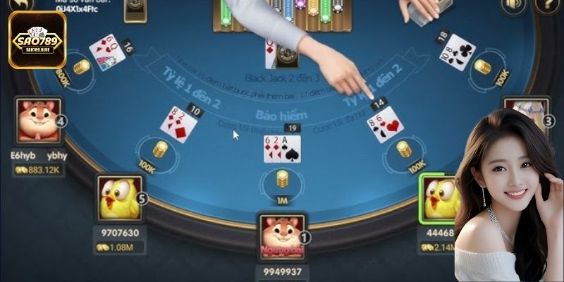 Cách tính thắng thua trong game Xì Dách Sao789 cực đơn giản