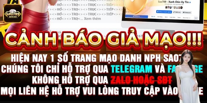 Cảnh báo giả mạo Sao789 anh em nên lưu ý để tránh bị lừa