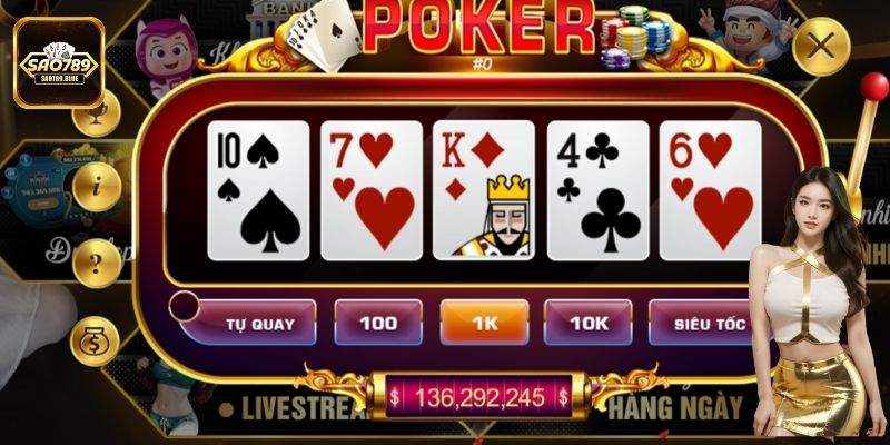 Kinh nghiệm chơi Mini Poker thu thưởng cực lớn