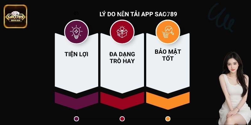Tải app Sao789 về máy anh em sẽ nhận lại nhiều lợi ích thiết thực