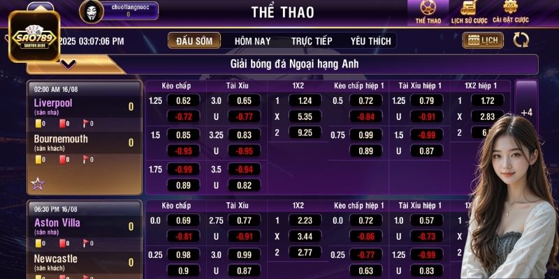 Thể thao Sao789 là một trong những sân chơi giải trí đỉnh cao được nhiều người yêu thích