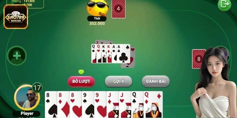 Tiến Lên Miền Nam hiện rất được ưa chuộng tại cổng game Sao789